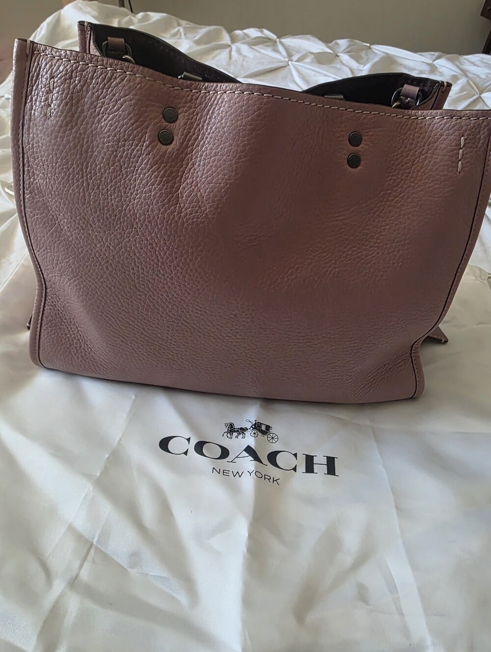 Coach Rogue 30 In DUSTY ROSE - Picture 2 of 2